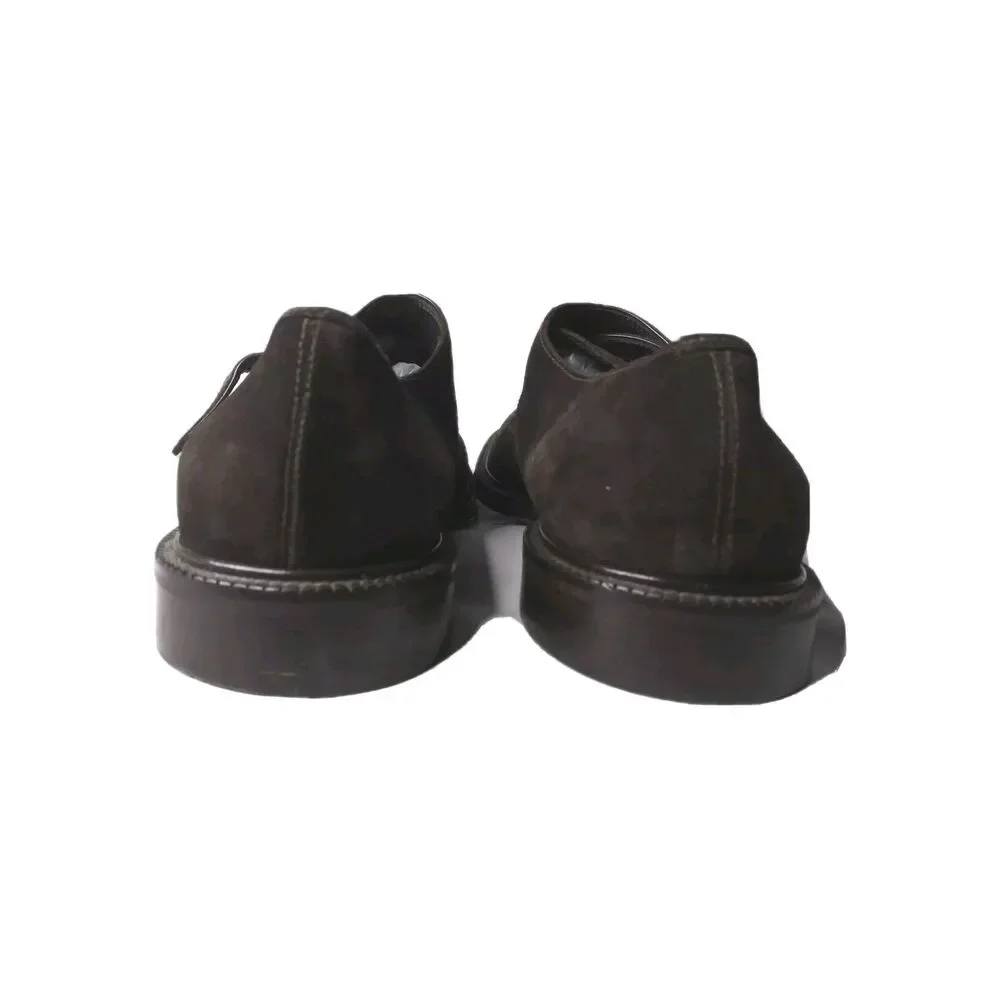 Pal Zileri Double Monkstrap Suede Shoes Men's Size 11 US EU 44 Made in Italy